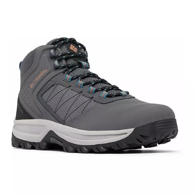 Columbia Transverse Men's Waterproof Hiking Boots, Size: 11.5 Wide, Dark Gray Product Image