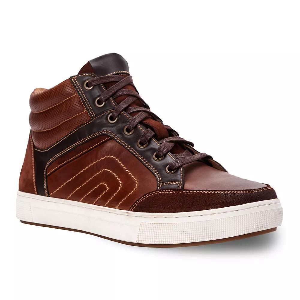 Propet Kenton Mid Men's Sneakers, Size: 14 Wide, Brown Product Image