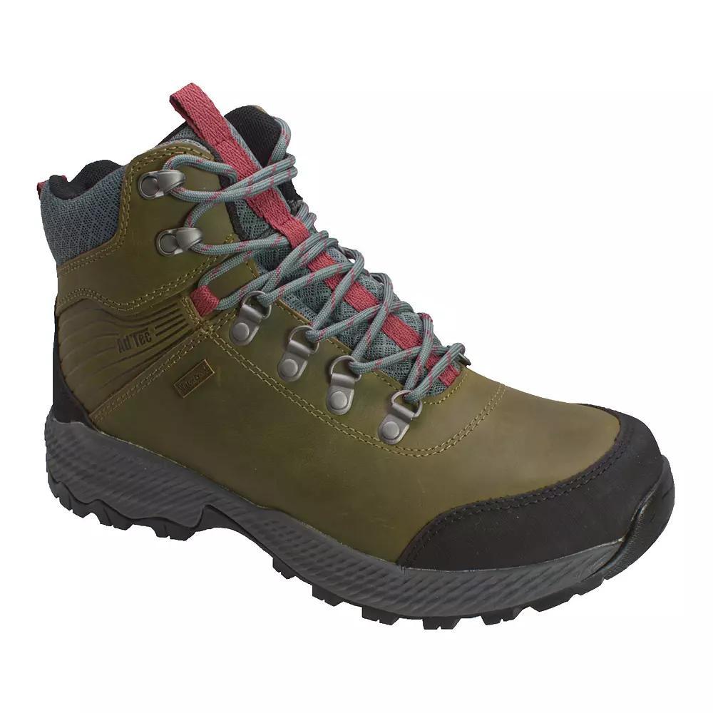 AdTec Crazy Horse Men's Leather Hiker Boots, Size: 9, Green Product Image