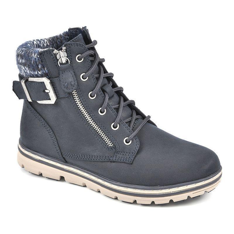 Cliffs by White Mountain Kelsie Womens Fashion Hiker Boots Grey Product Image