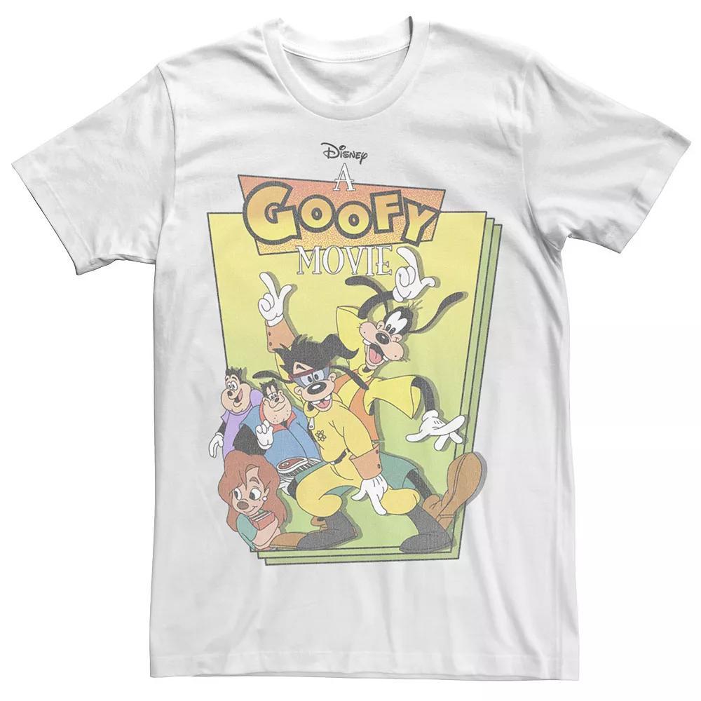 Big & Tall Disney A Goofy Movie Group Shot Cover Tee, Mens Product Image