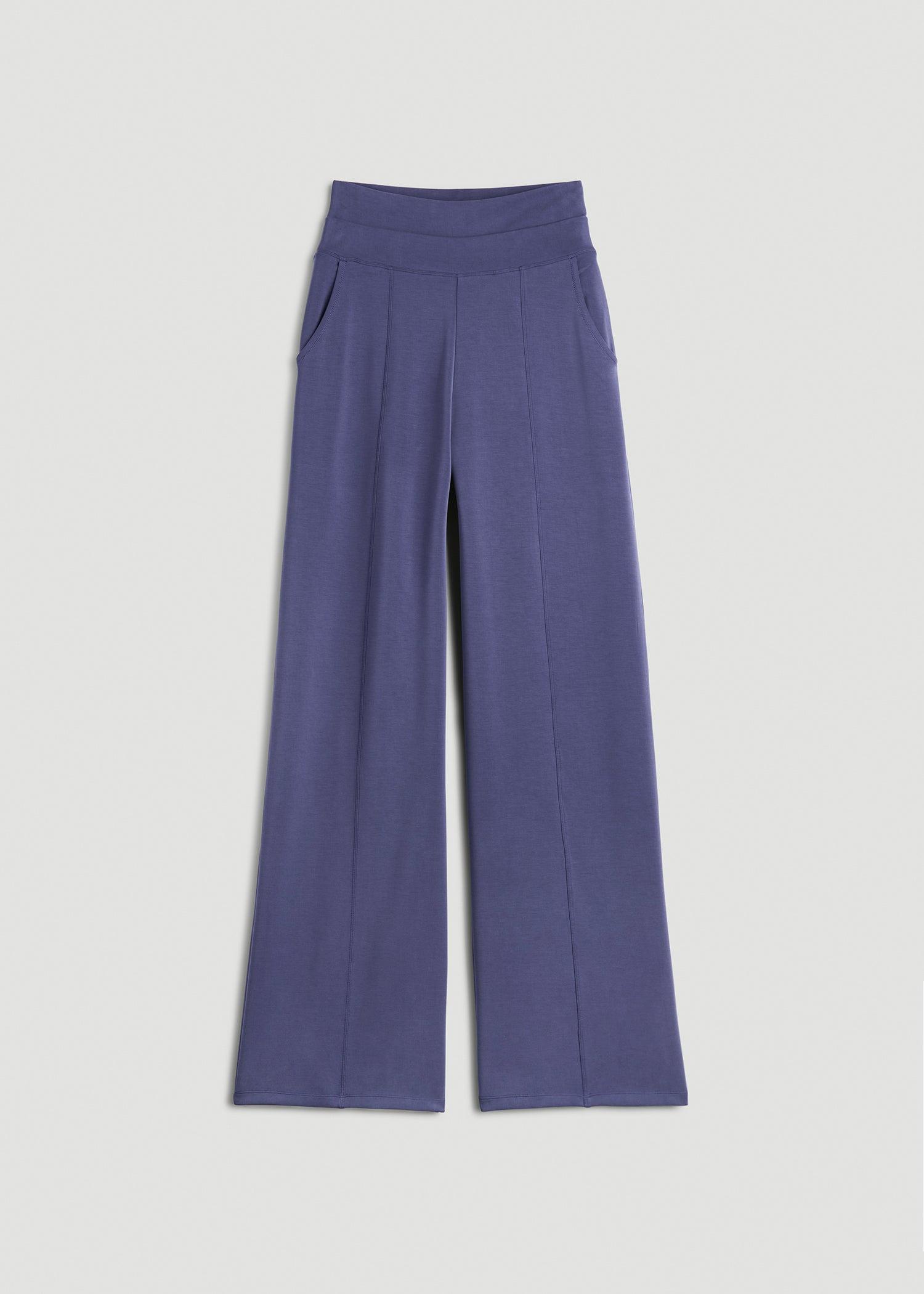 Soft Motion Wide Leg Ultra High Rise Pant for Tall Women in Future Dusk Product Image