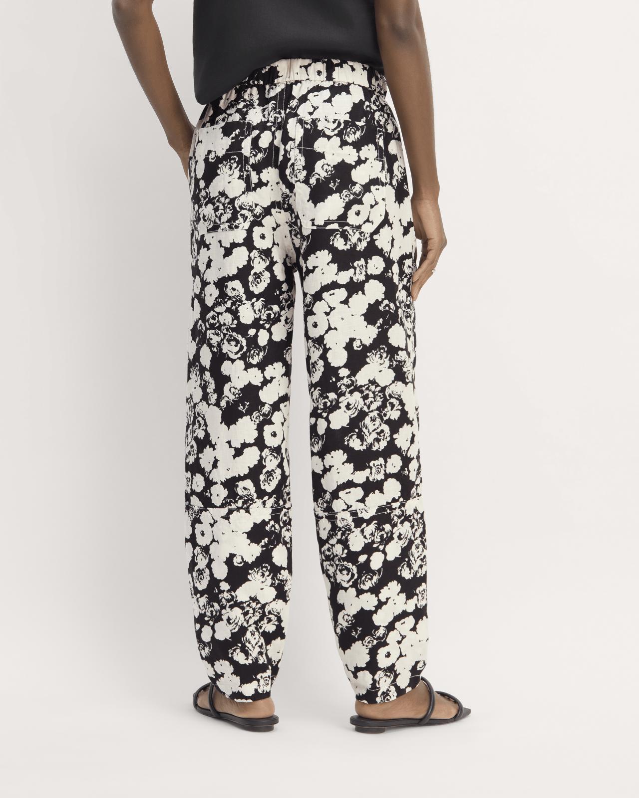 The Linen Pull-On Barrel Pant Product Image