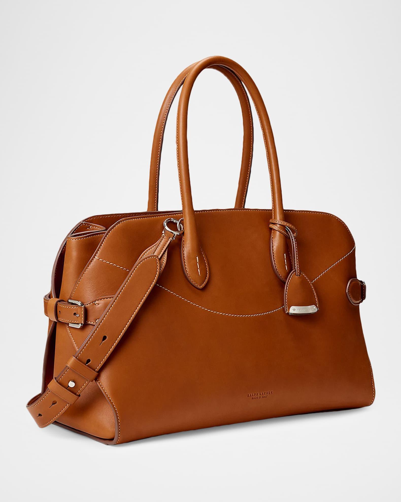 The Ralph Leather Satchel Crossbody Bag Product Image
