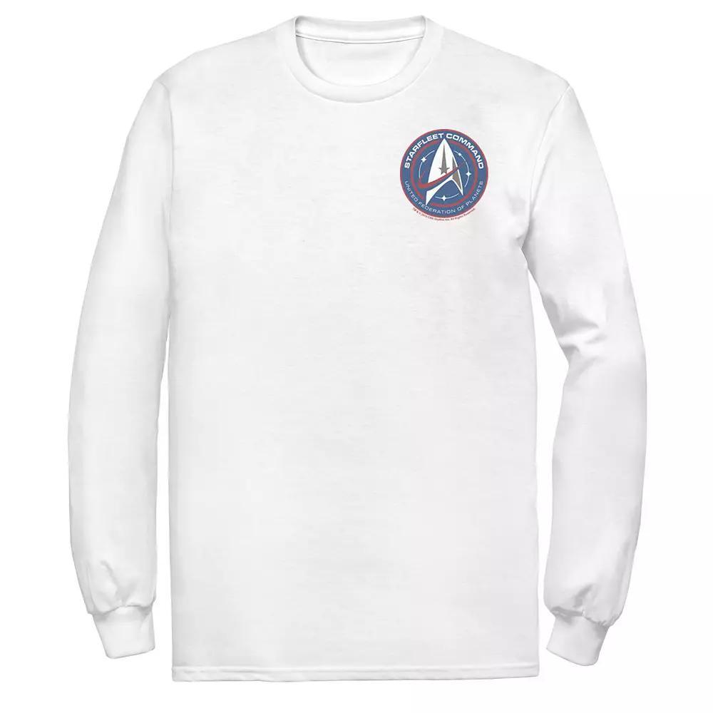 Men's Star Trek: Discovery Federation of Planets Tee, Size: Large, White Product Image