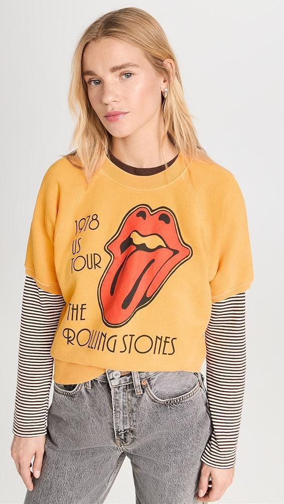 MADEWORN ROCK Rolling Stones 1978 Sweatshirt | Shopbop Product Image