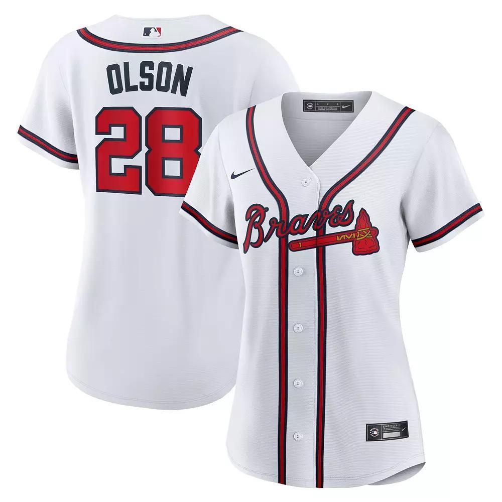 Womens Nike Matt Olson Atlanta Braves Home Replica Player Jersey Product Image