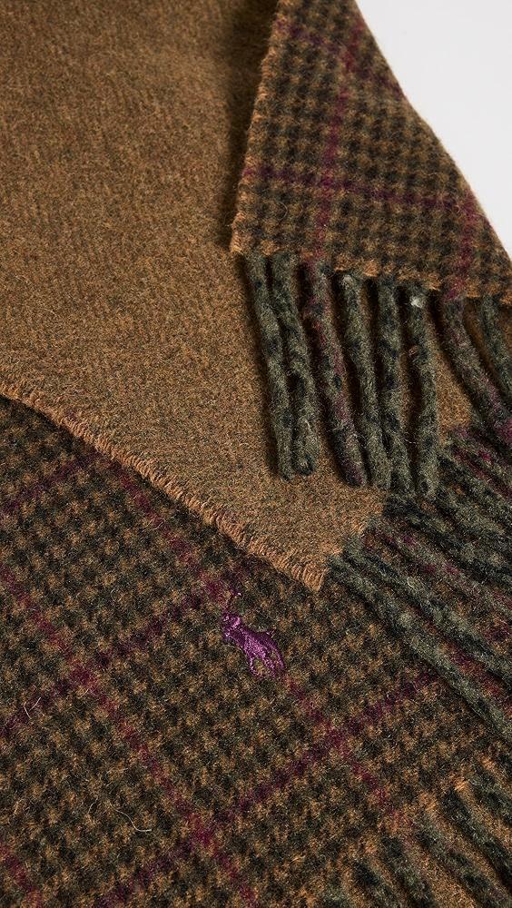 Polo Ralph Lauren Double Face Menswear Scarf | Shopbop Product Image