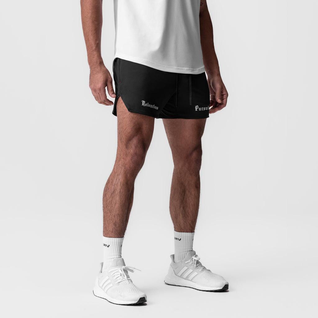 0993. AeroSilver® 5" Linerless Short - Black "RP" Product Image