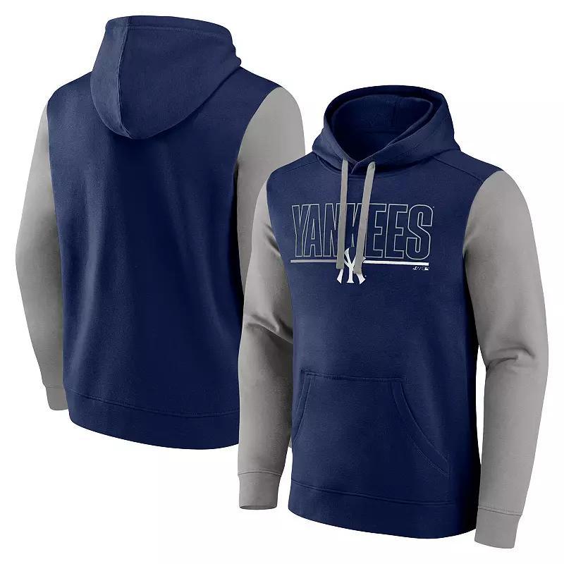 Men's Fanatics Red/Gold Kansas City Chiefs Outline Pullover Hoodie, Size: Large Product Image