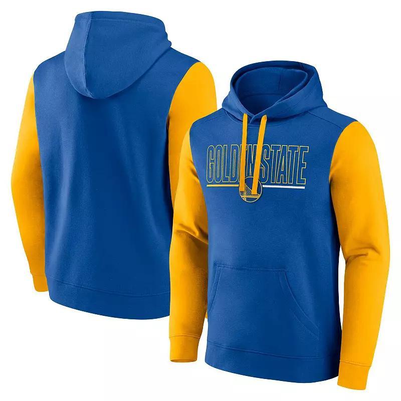 Mens Fanatics College Navy/Neon Green Seattle Seahawks Outline Pullover Hoodie Product Image
