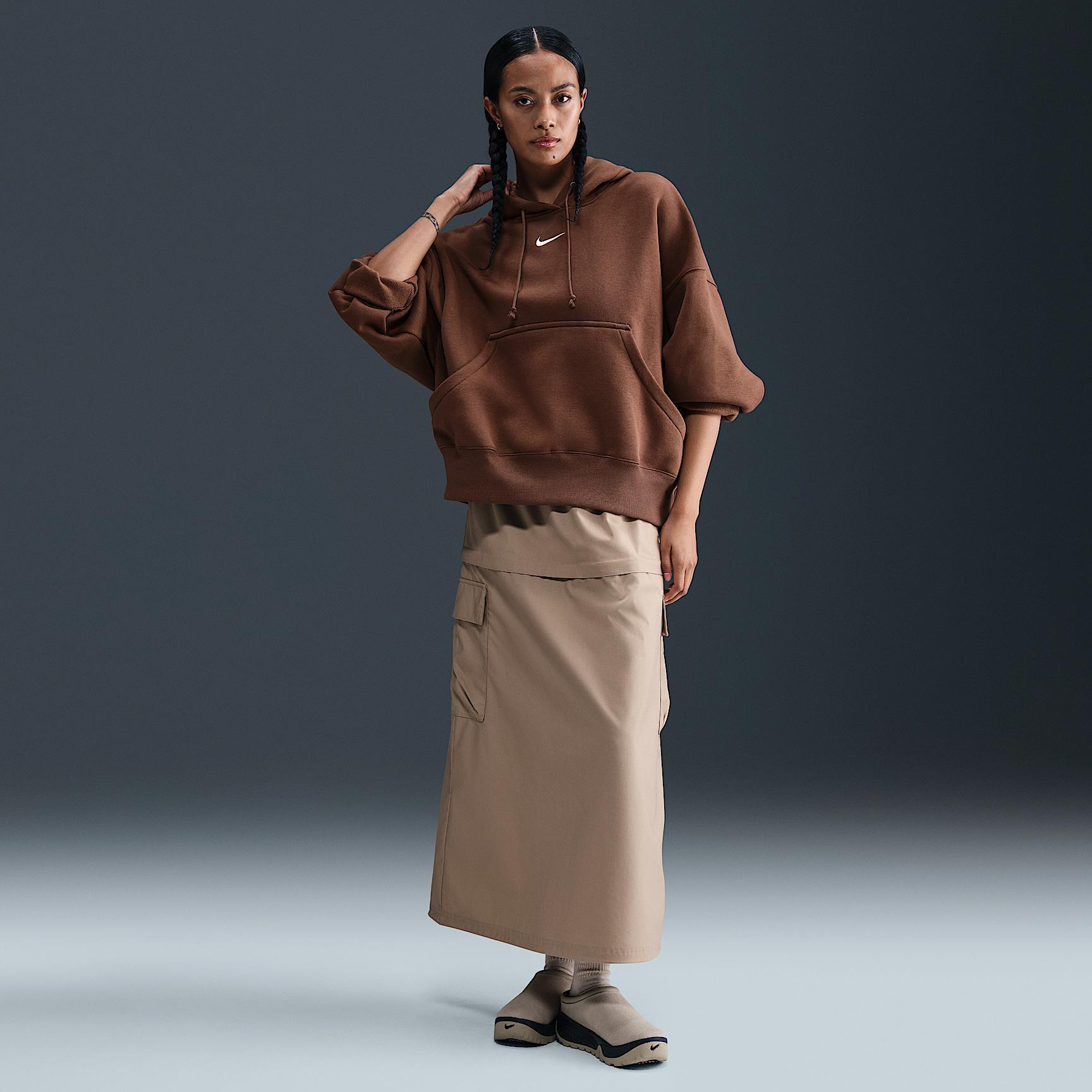Women's Nike Sportswear Phoenix Fleece Over-Oversized Pullover Hoodie Product Image