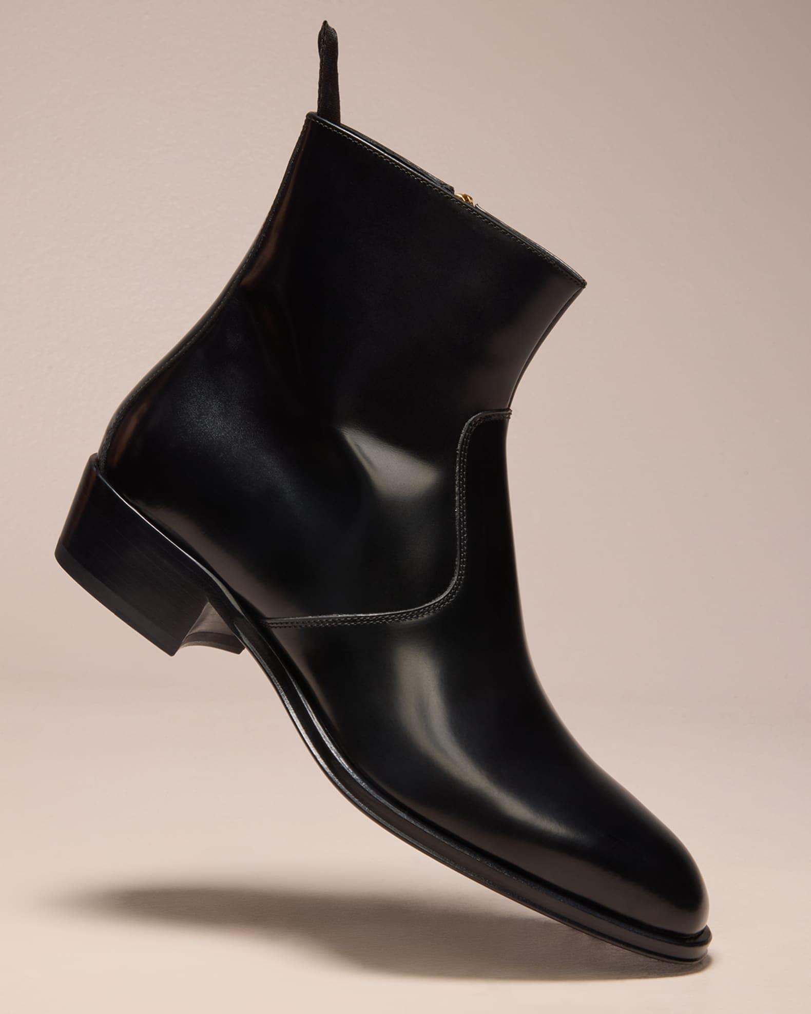 Men's Chicago 40 Leather Ankle Boots Product Image
