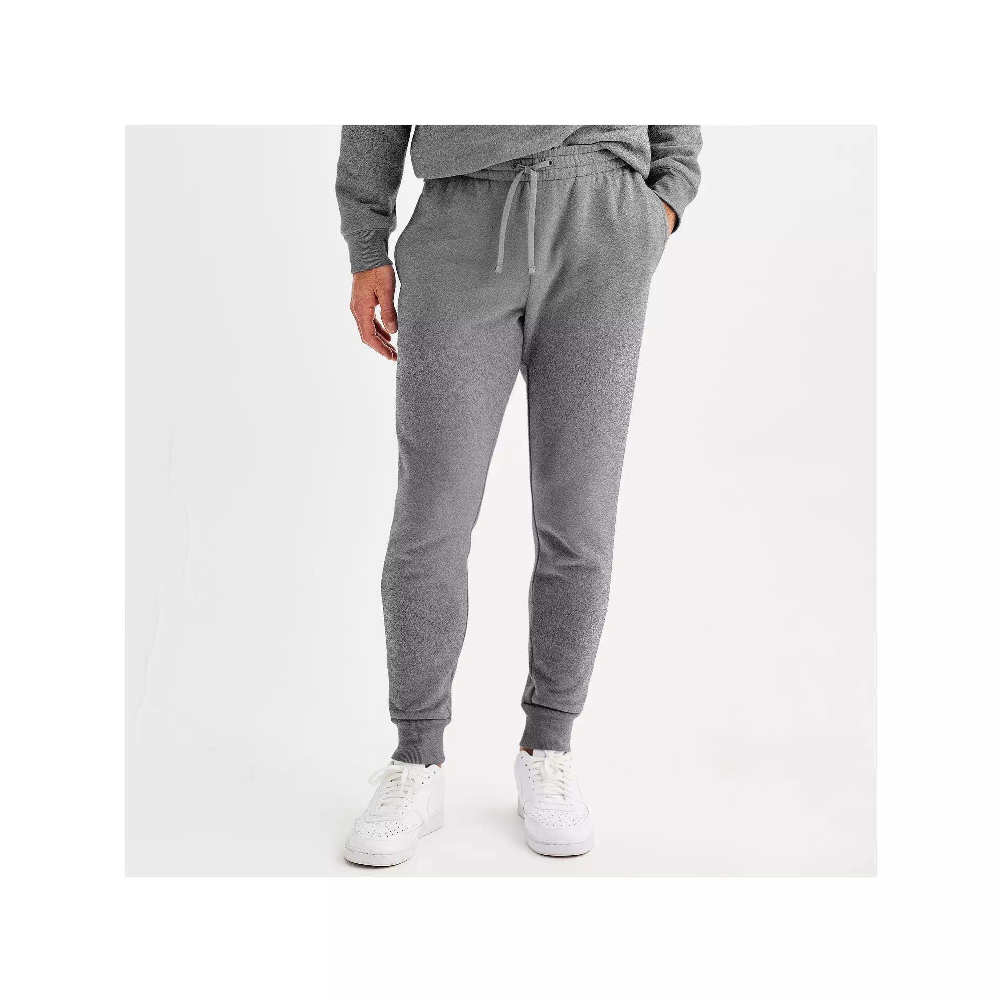 Men's Tek Gear® Ultra Soft Fleece Midweight Joggers, Size: XL, Desert Shadow Product Image