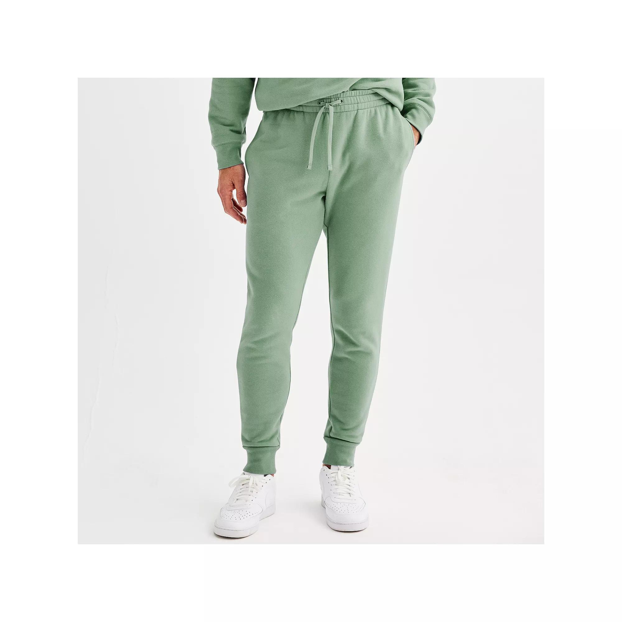 Men's Tek Gear® Ultra Soft Fleece Midweight Joggers, Size: XL, Desert Shadow Product Image