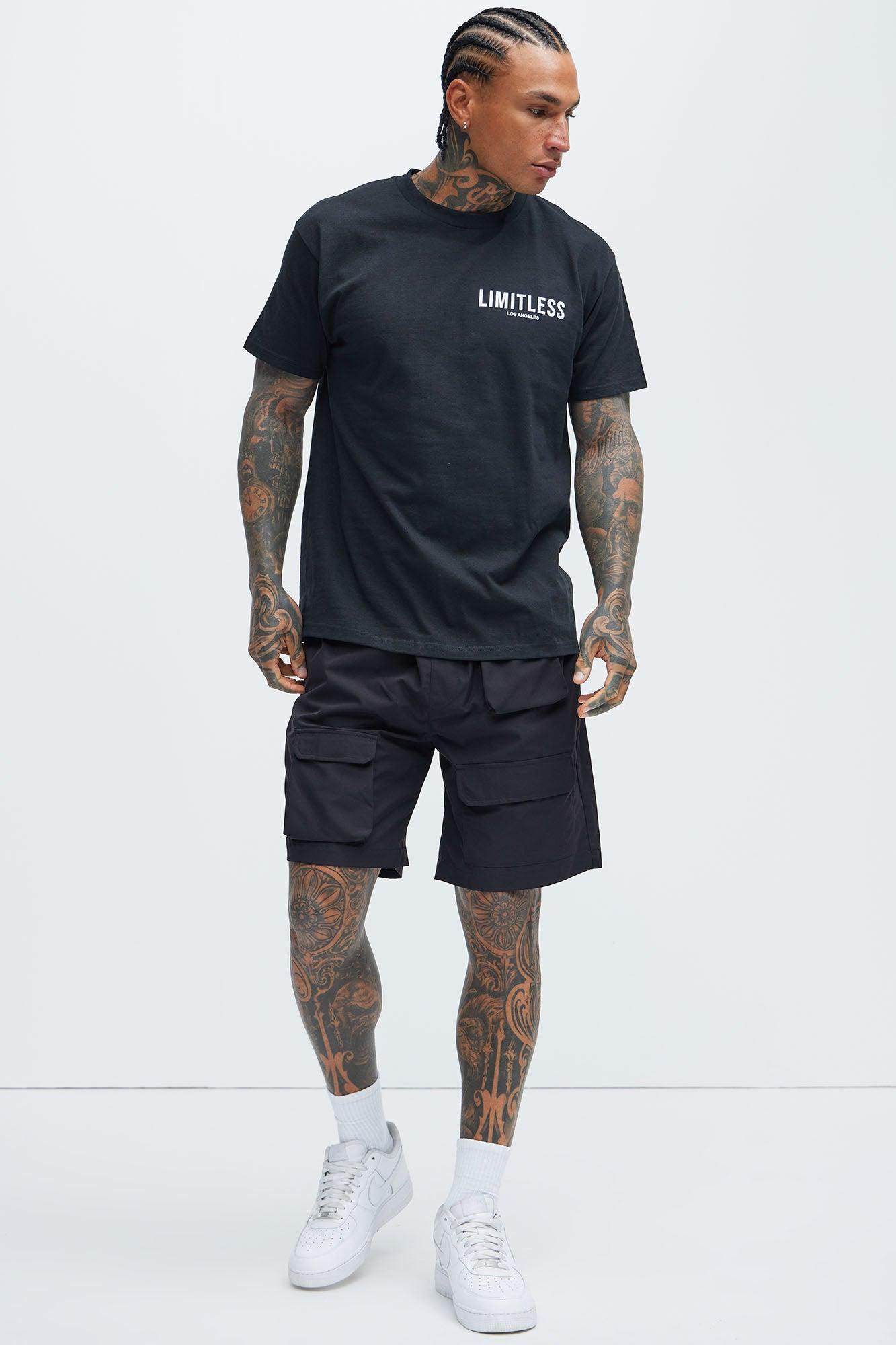 Get Right Utility Nylon Shorts - Black Product Image