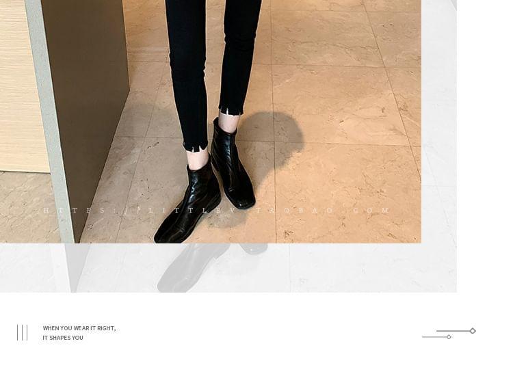 Puff-Sleeve Plain Textured Shirt Product Image
