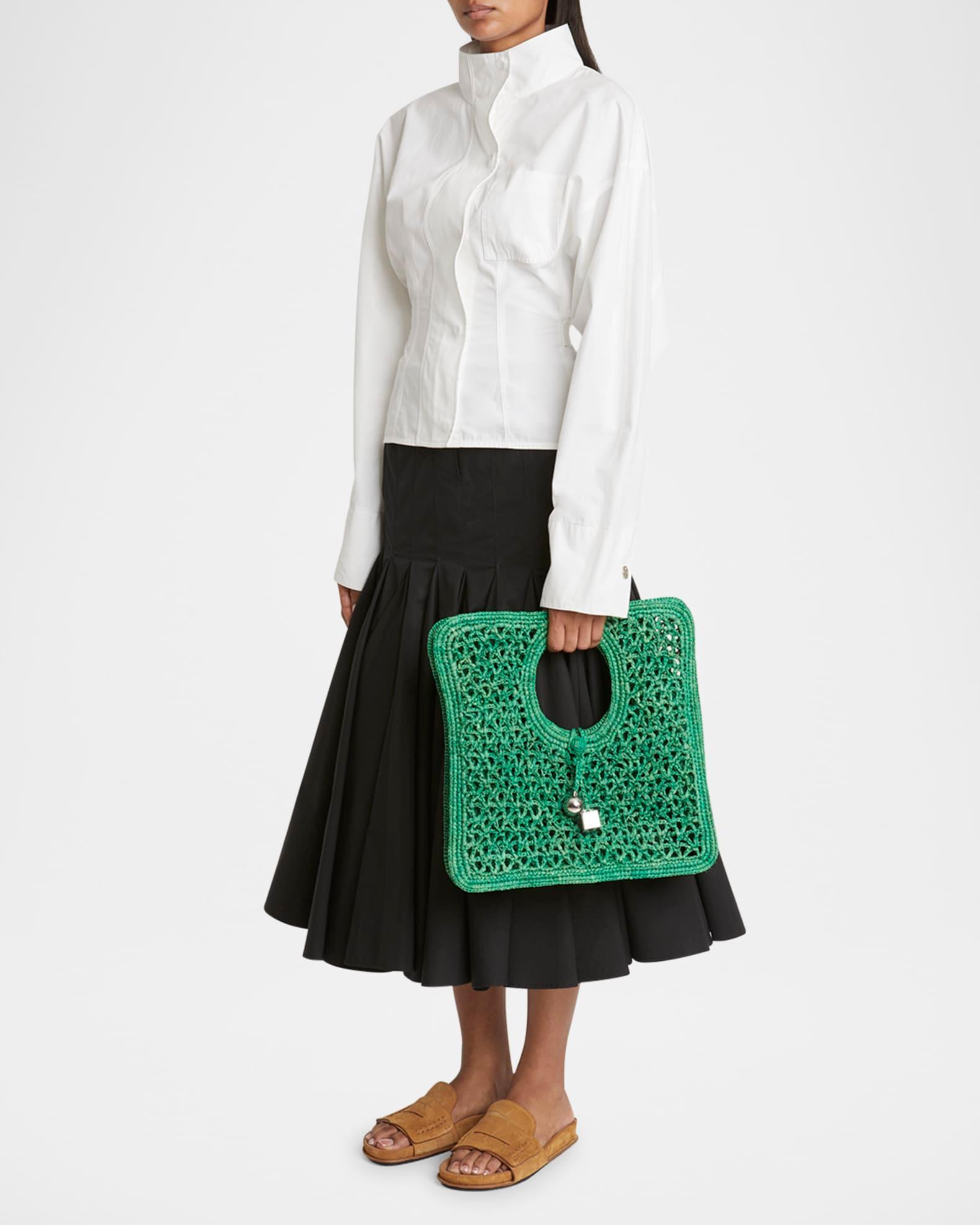 Le Petit Raffia Top-Handle Bag Product Image