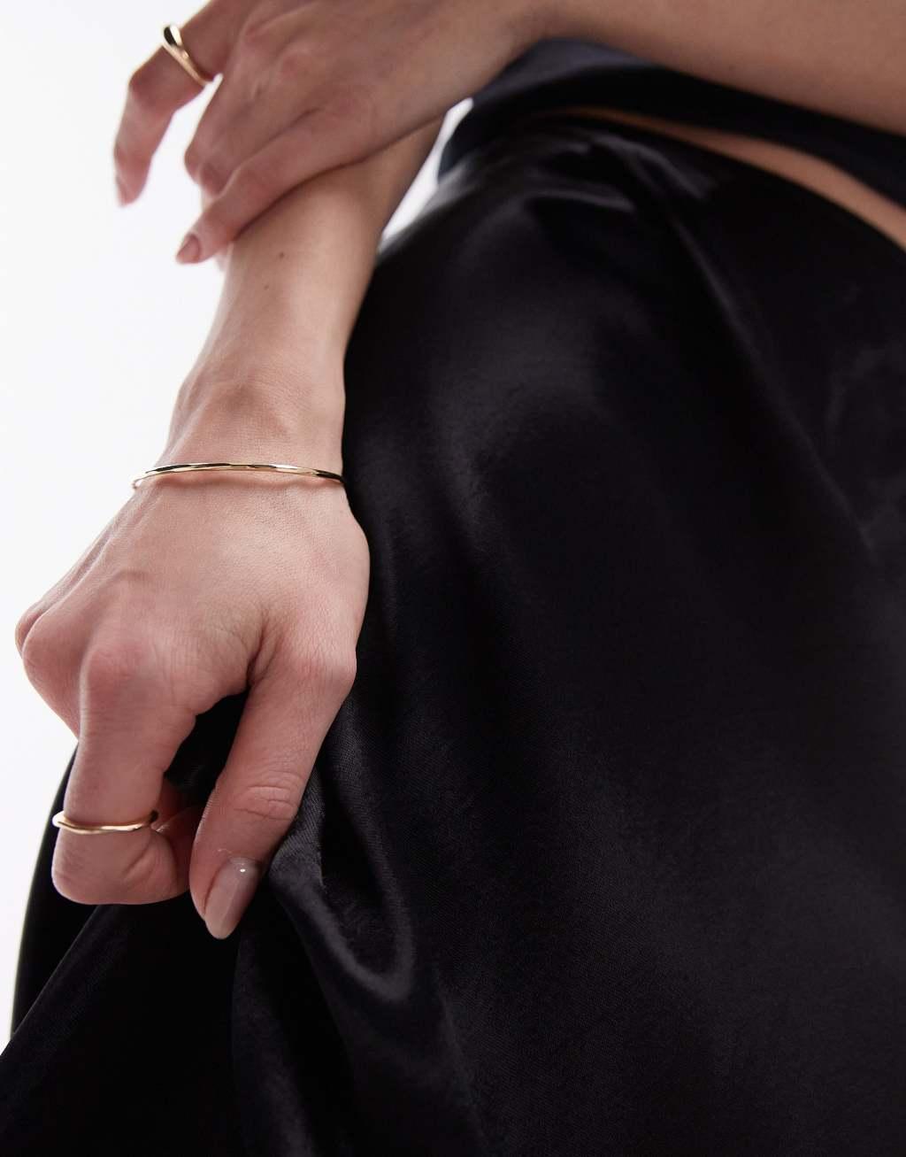Topshop animal print maxi bias skirt Product Image