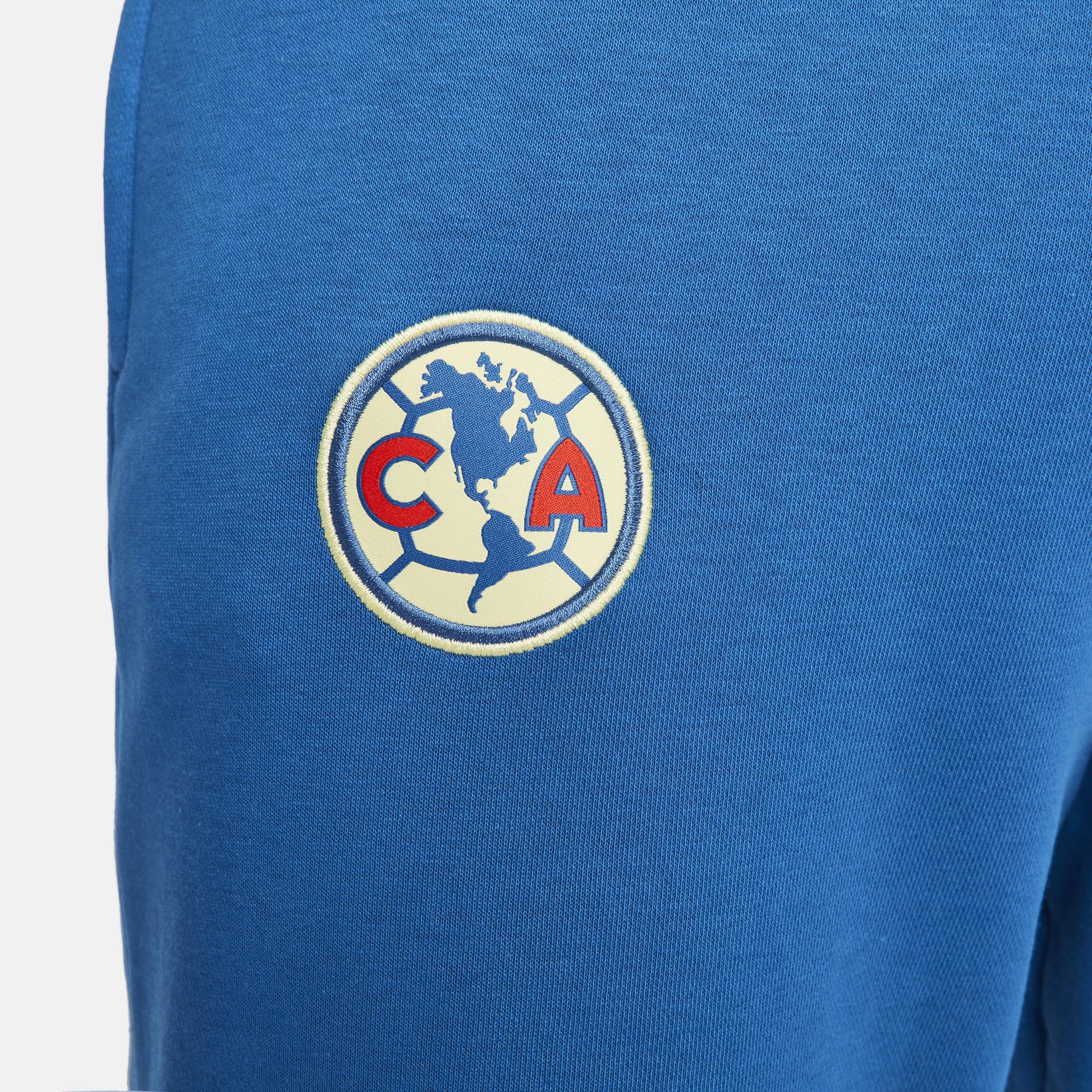 Men's Nike  Blue Club America Fleece Pants, Size: Small, Caf Blue Product Image