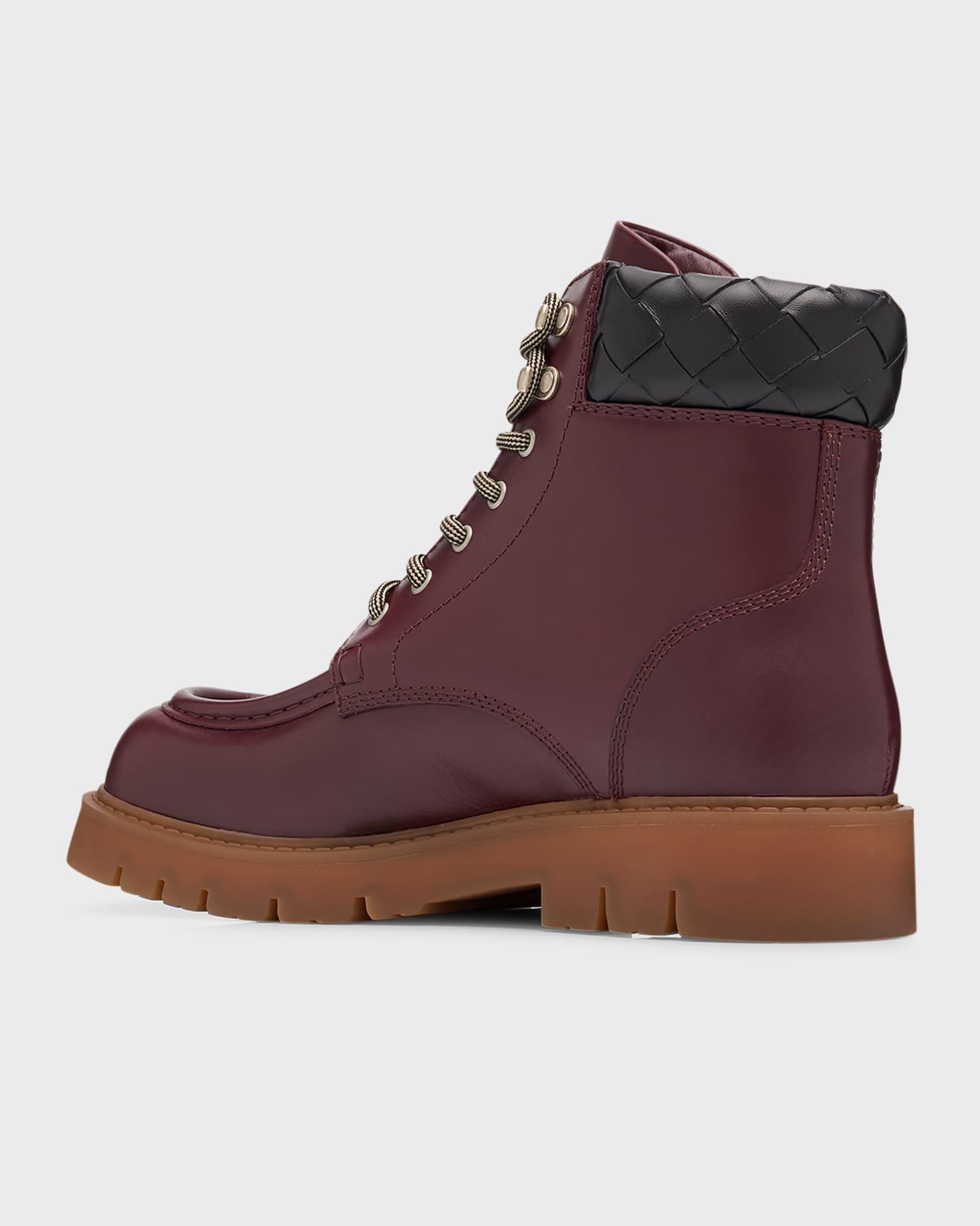 Men's Haddock Leather Lace-Up Boots Product Image