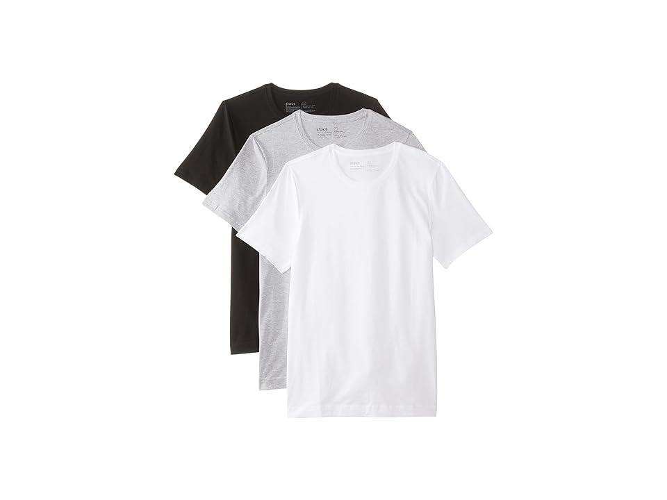 Mens Cool Stretch Crew Undershirt 3-Pack M Product Image