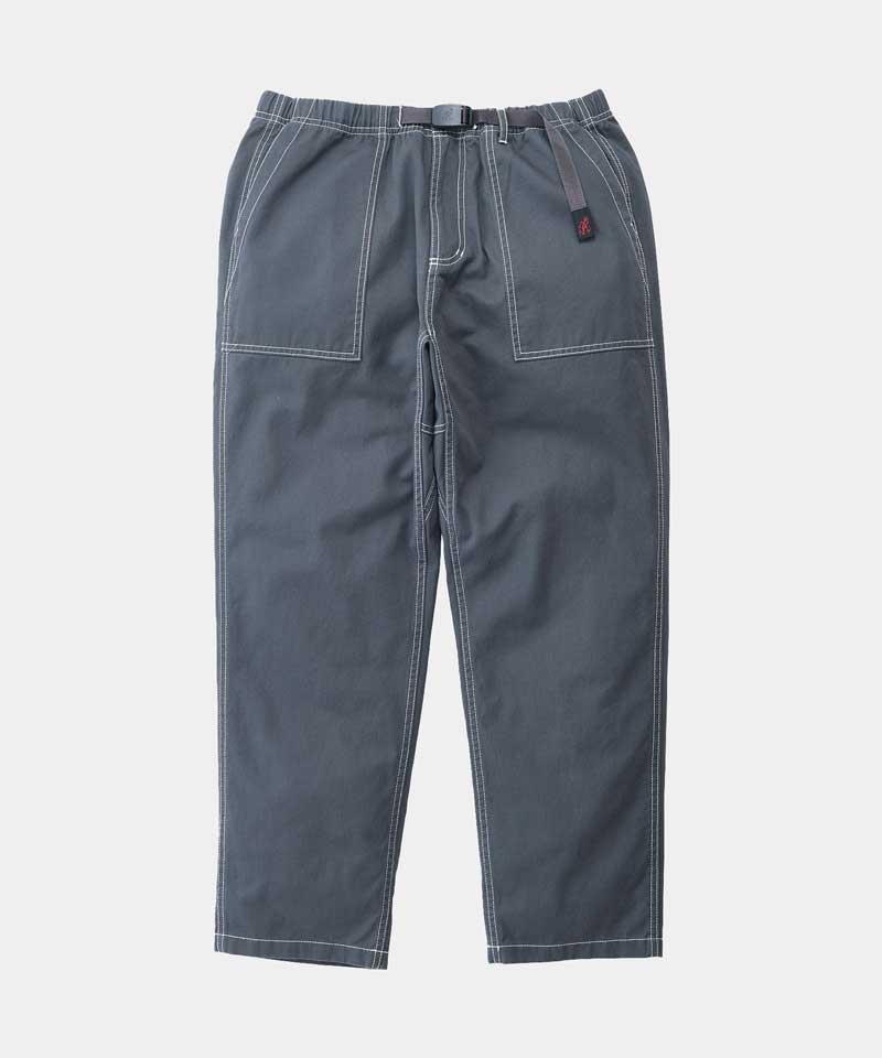 Contrast Stitch Loose Tapered Ridge Pant Female Product Image