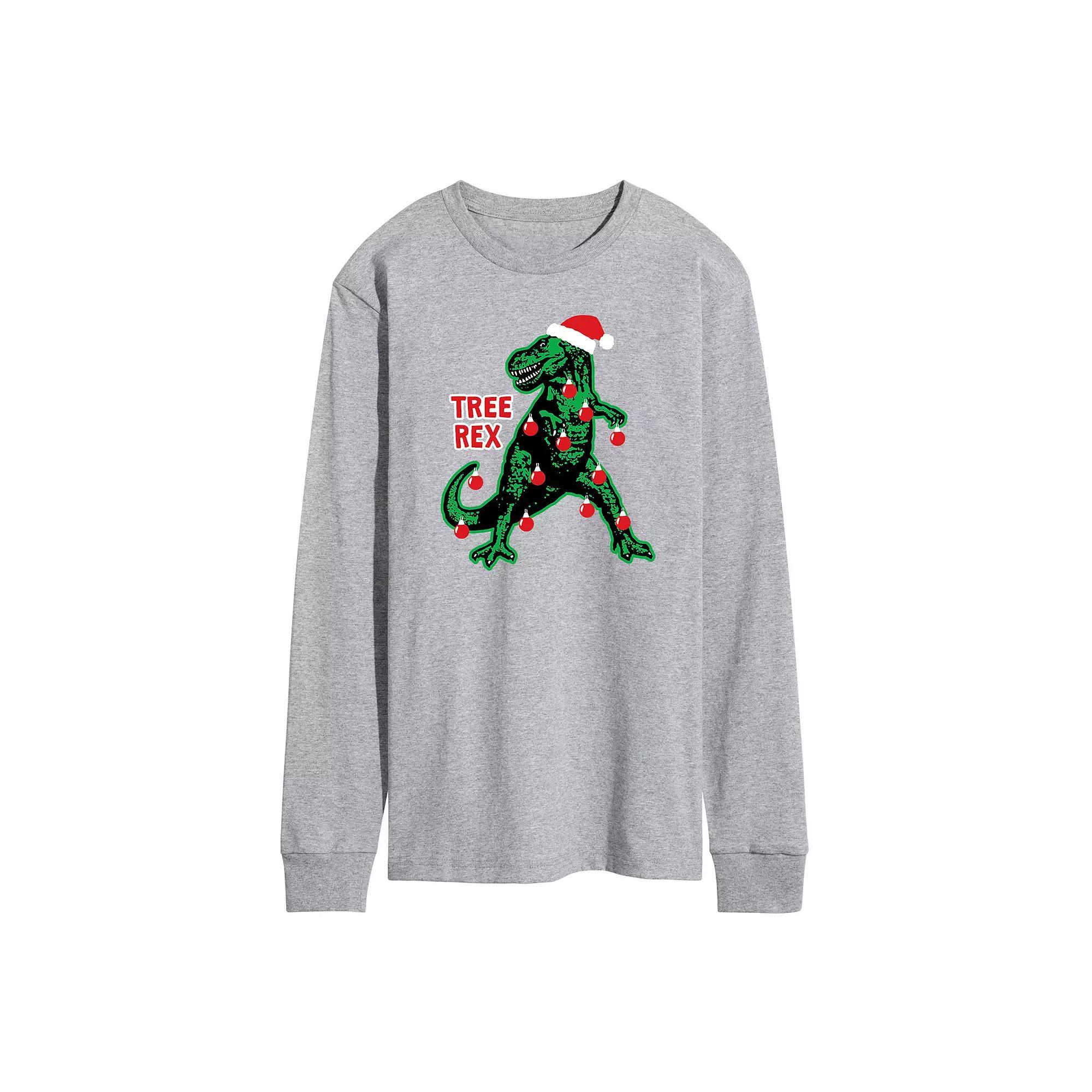 Men's Tree Rex Long Sleeve Tee, Size: Large, Black Product Image