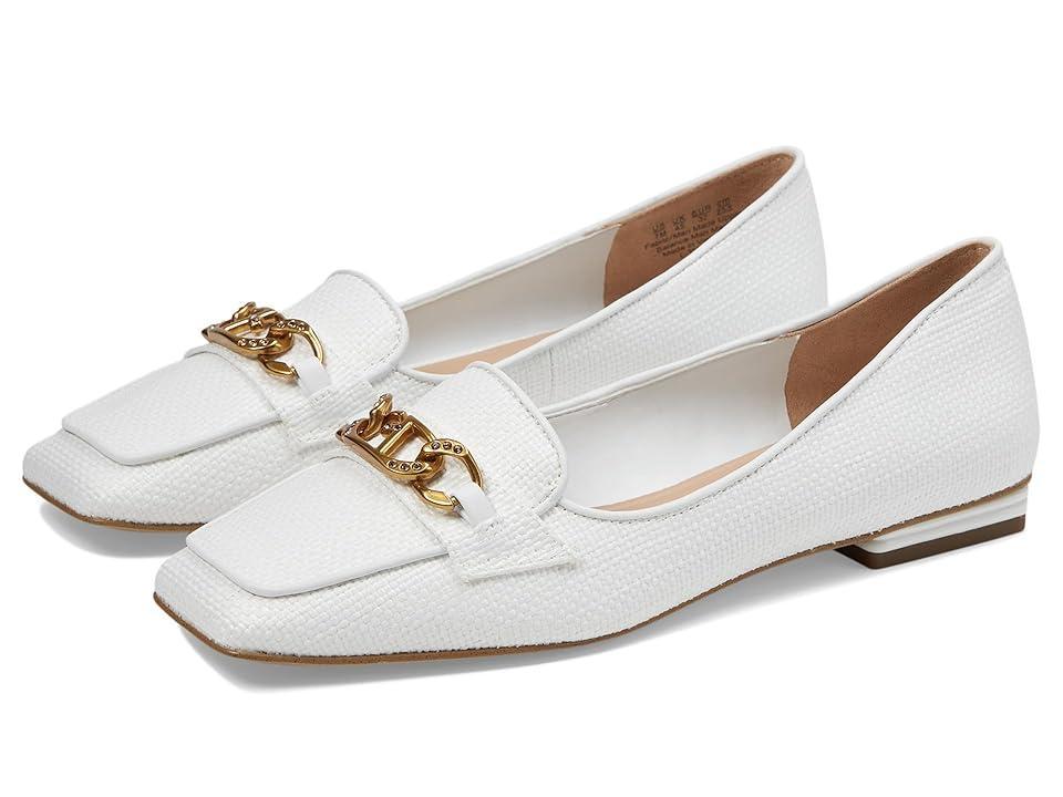 Franco Sarto Tiari Slip-On Square Toe Loafers Woven Fabric) Women's Flat Shoes Product Image