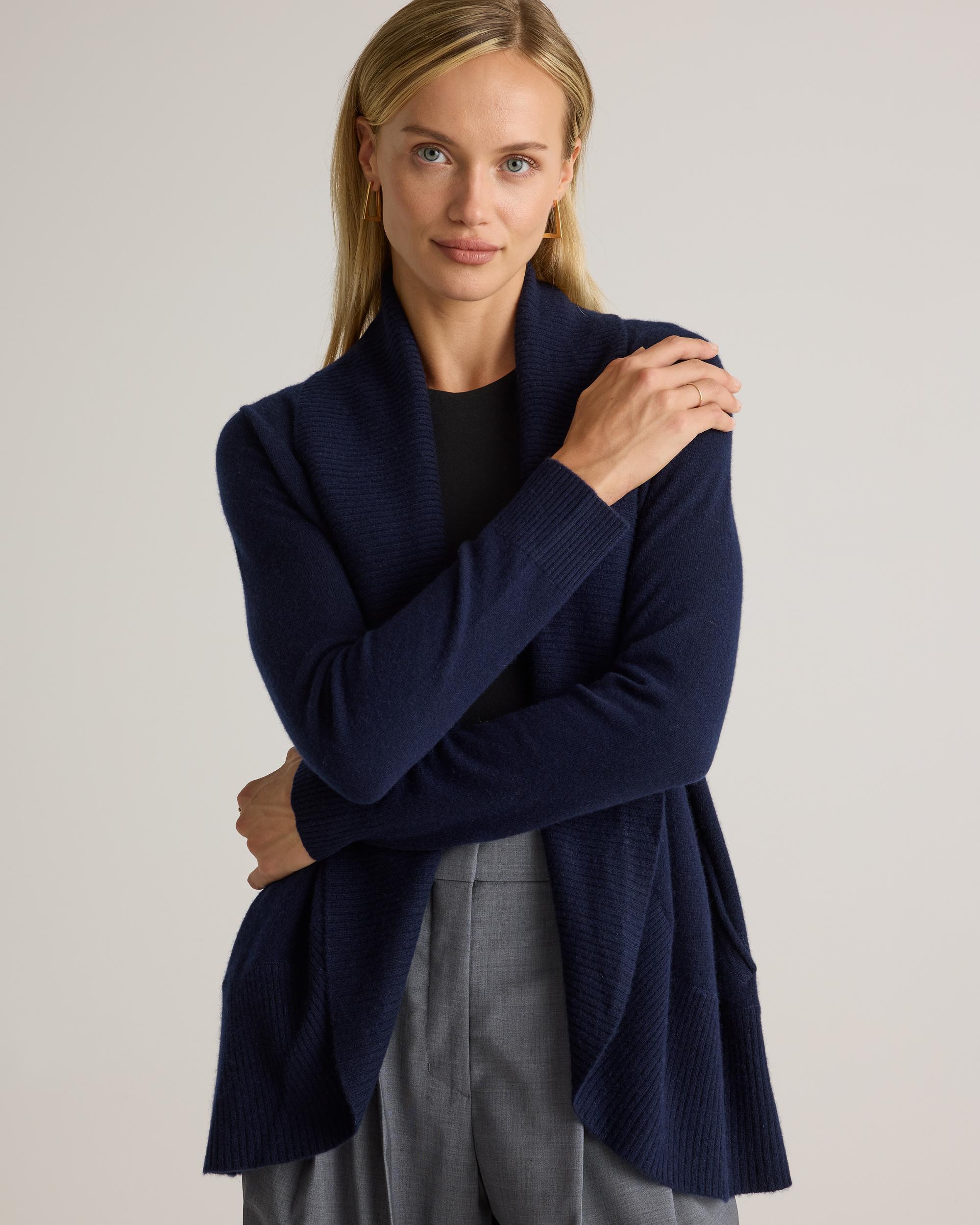 Quince | Women's Mongolian Cashmere Open Cardigan Sweater Product Image
