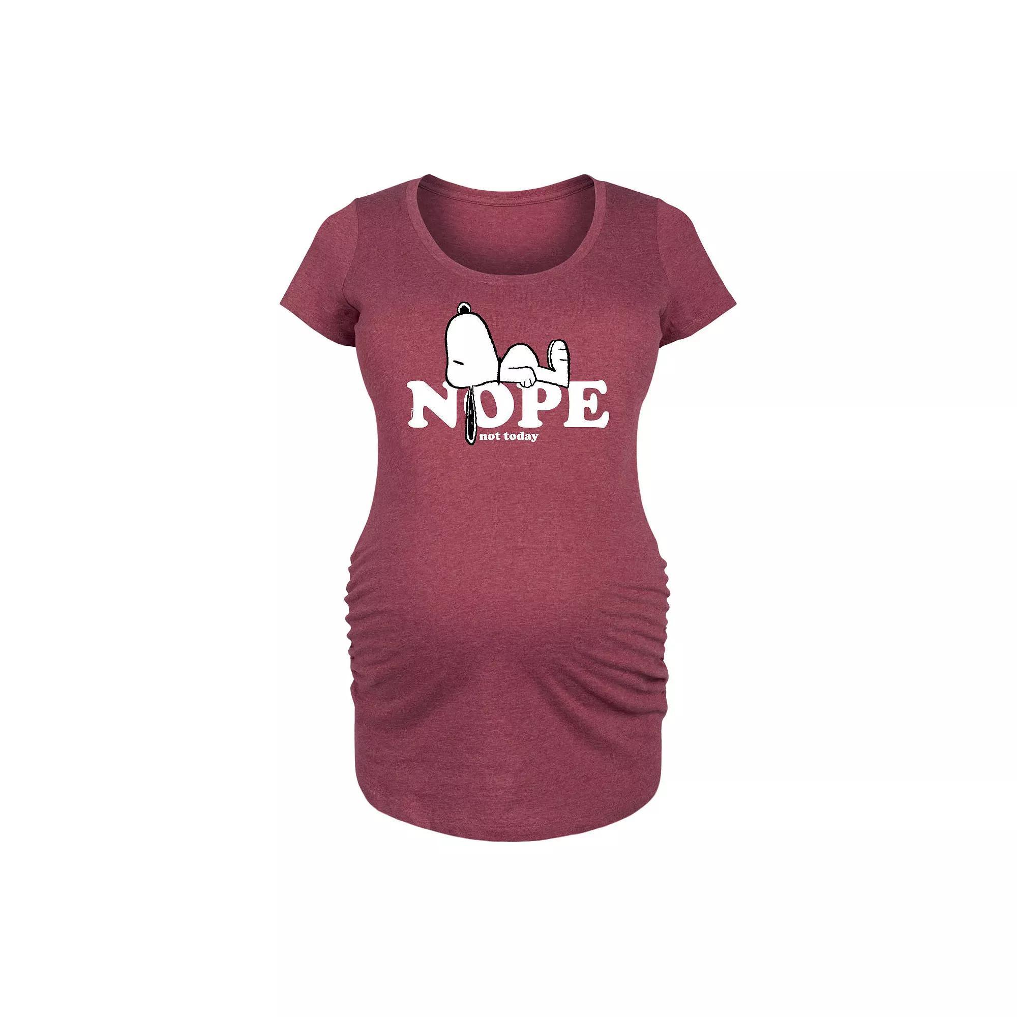Maternity Apparently I Have An Attitude Graphic Tee, Womens Product Image