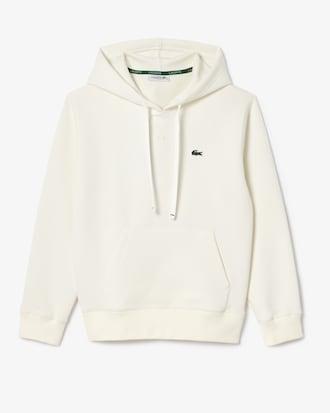 Women's Relaxed Fit Piqué Hoodie Product Image