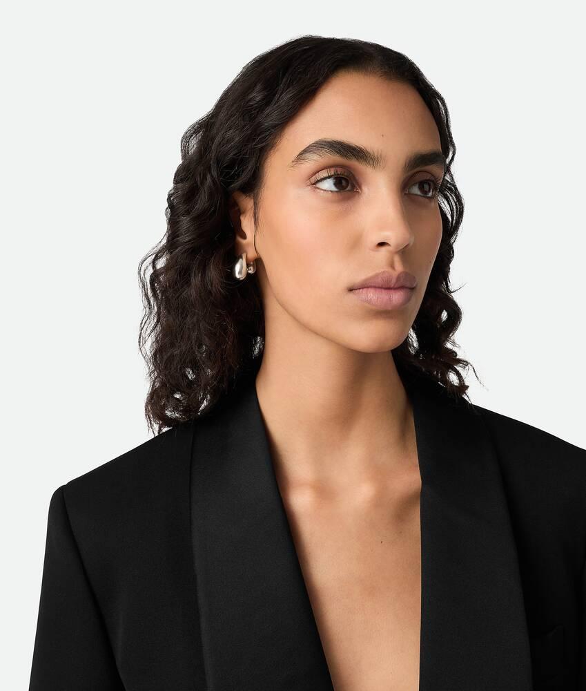 Women's Mini Drop Earrings in Silver Product Image