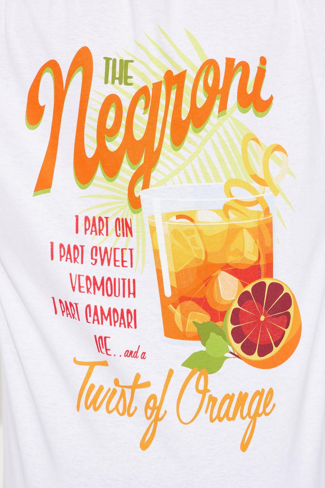 Another Negroni Oversized Tee - White Product Image