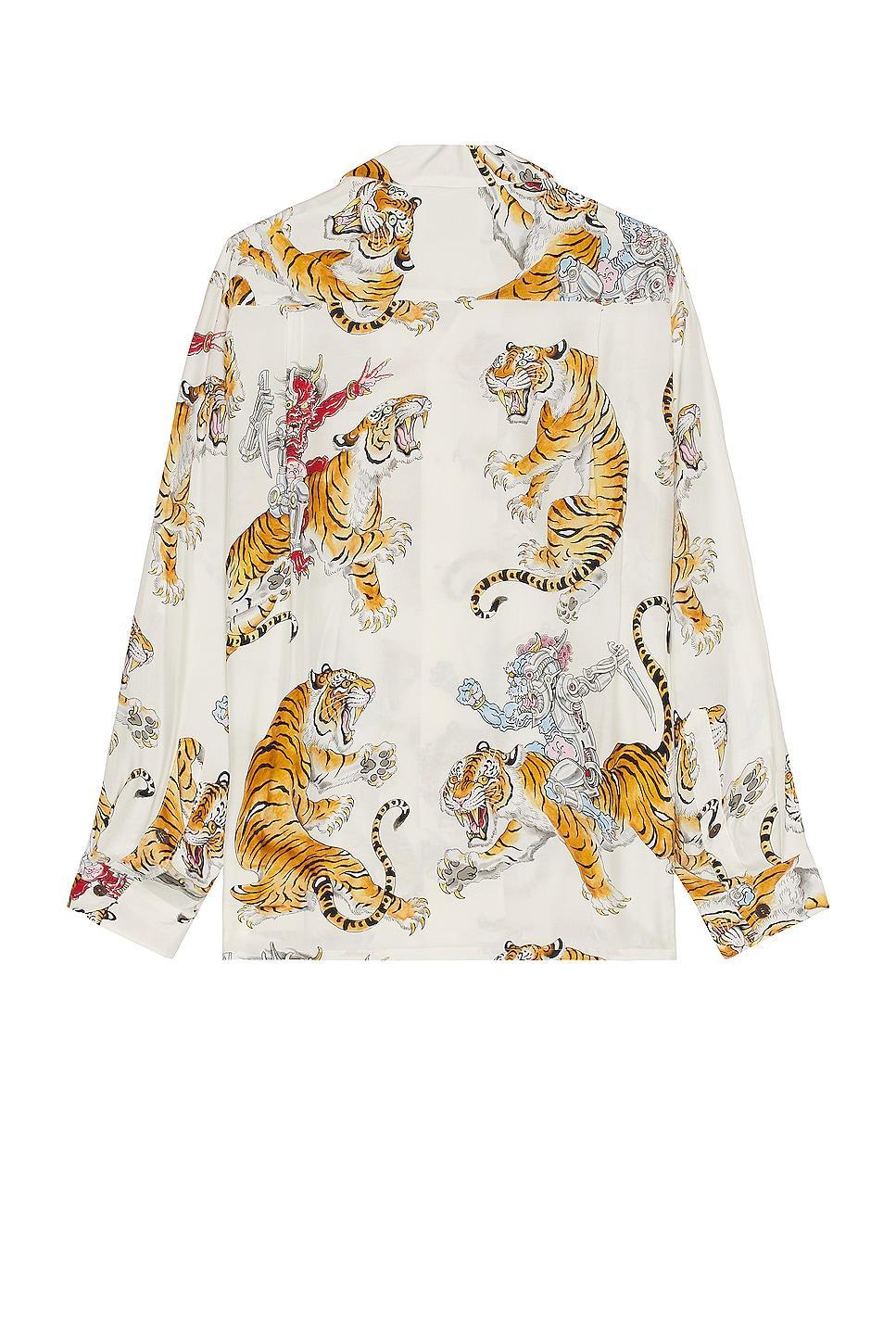 WACKO MARIA Tim Lehi Hawaiian Long Sleeve Shirt Product Image