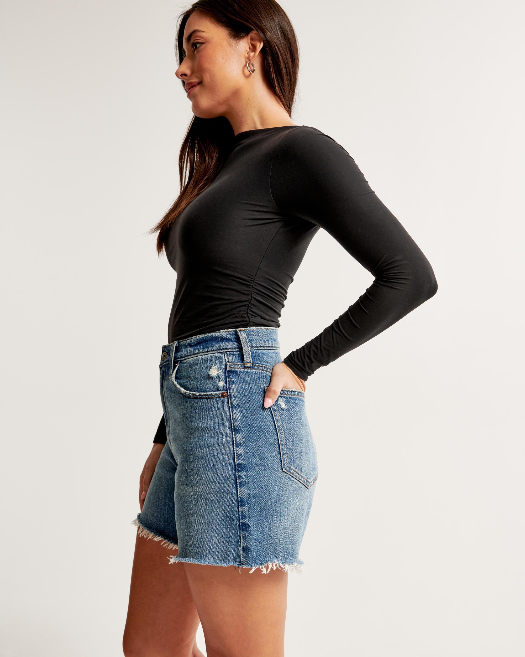 Curve Love High Rise Dad Short Product Image