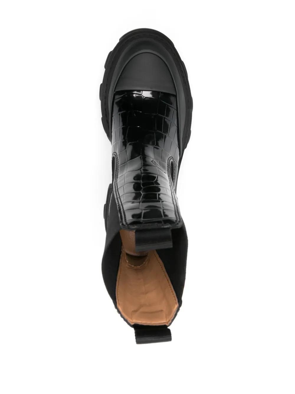 croc-effect Chelsea boots Product Image