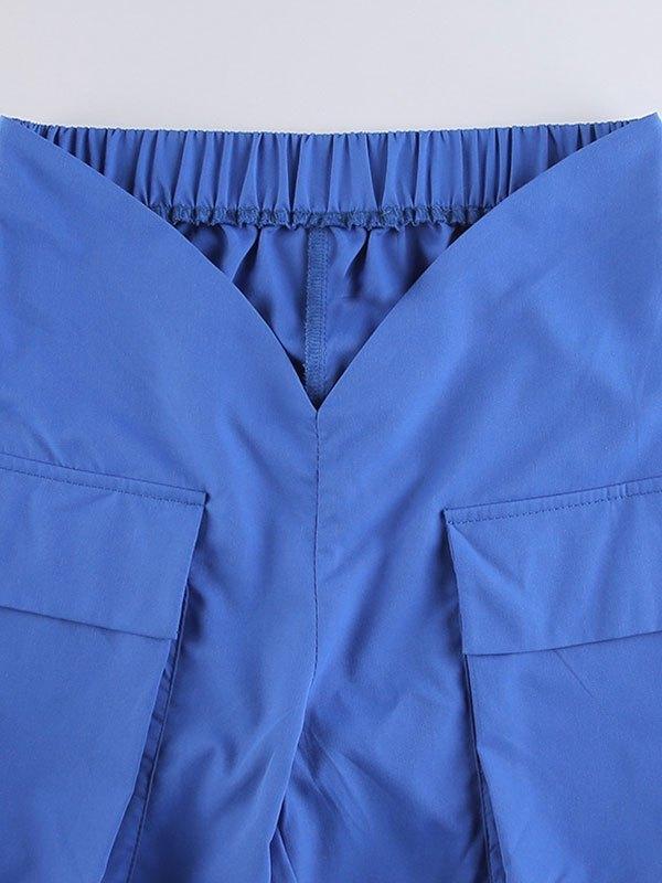 V Cut Pocket Cargo Pants Product Image