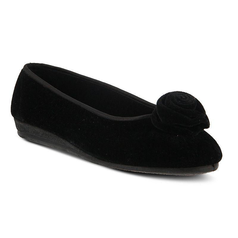 Flexus by Spring Step Roseloud Women's Ballet Flats, Size: 38, Blue Product Image