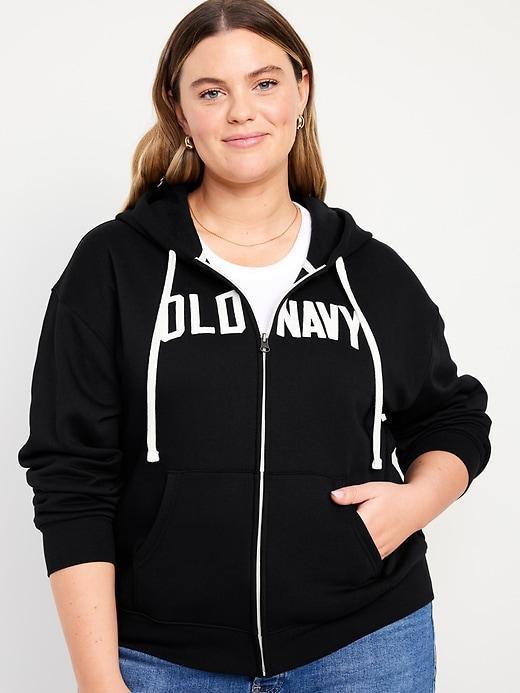 Logo Zip Hoodie Product Image