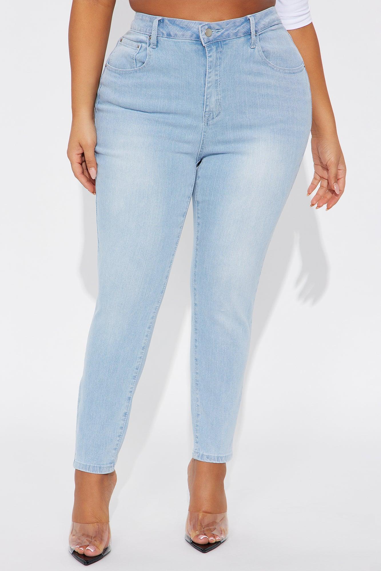 So Good Stretch High Waist Skinny - Light Wash Product Image