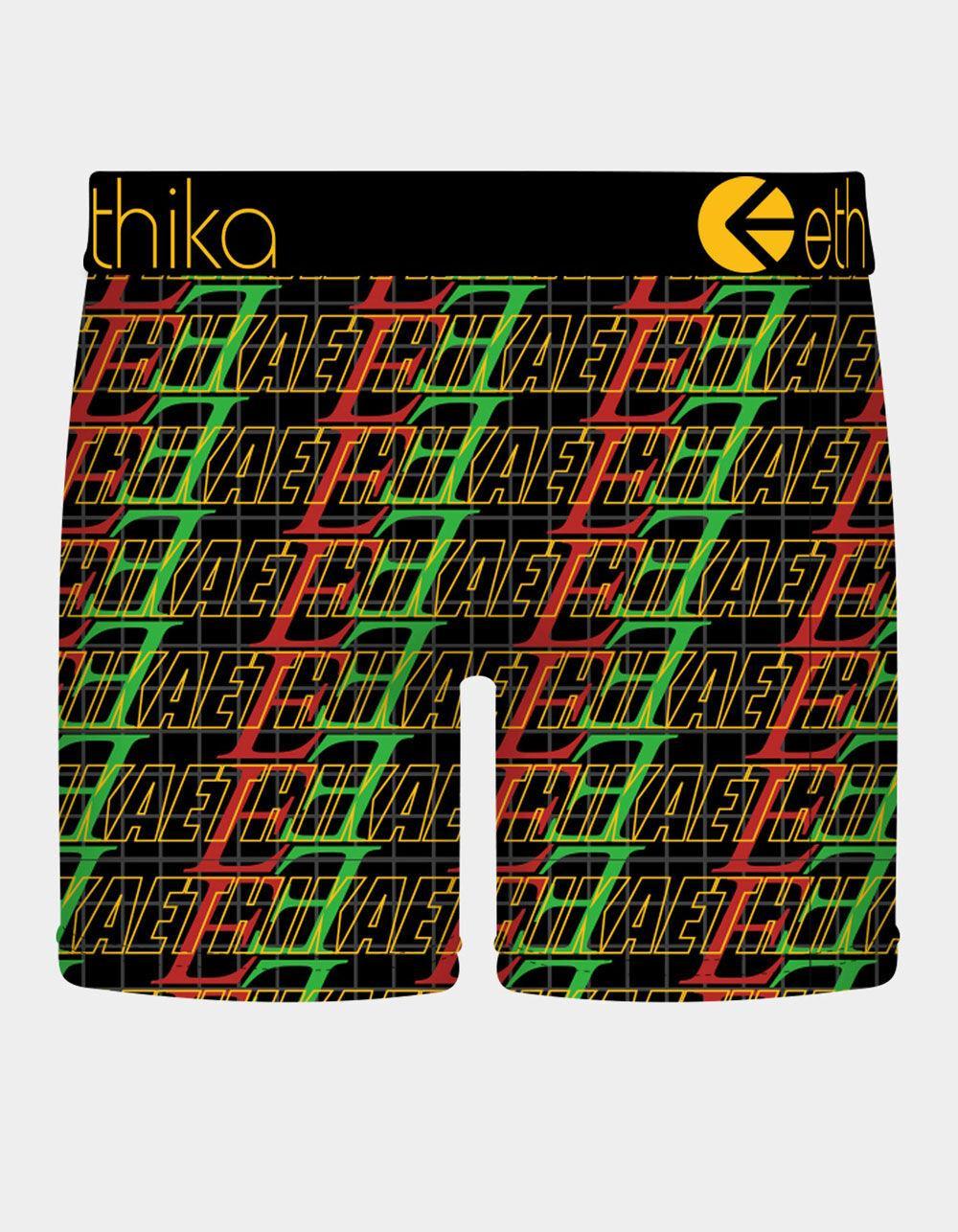 ETHIKA Down Mens Mid Boxer Briefs - MULTI Product Image