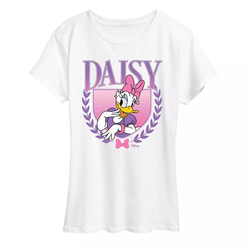 Disneys Daisy Womens Collegiate Graphic Tee Product Image