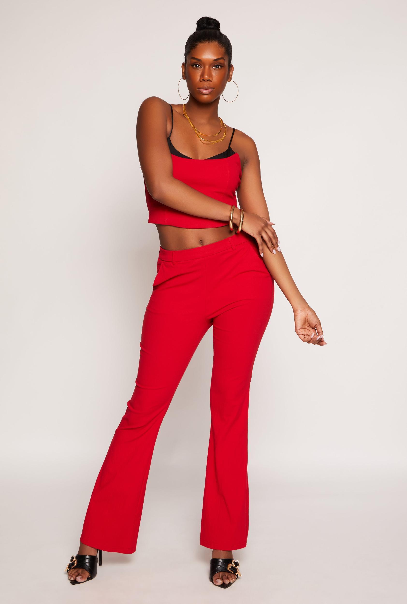 Womens Iris Flare Dress Pants Product Image