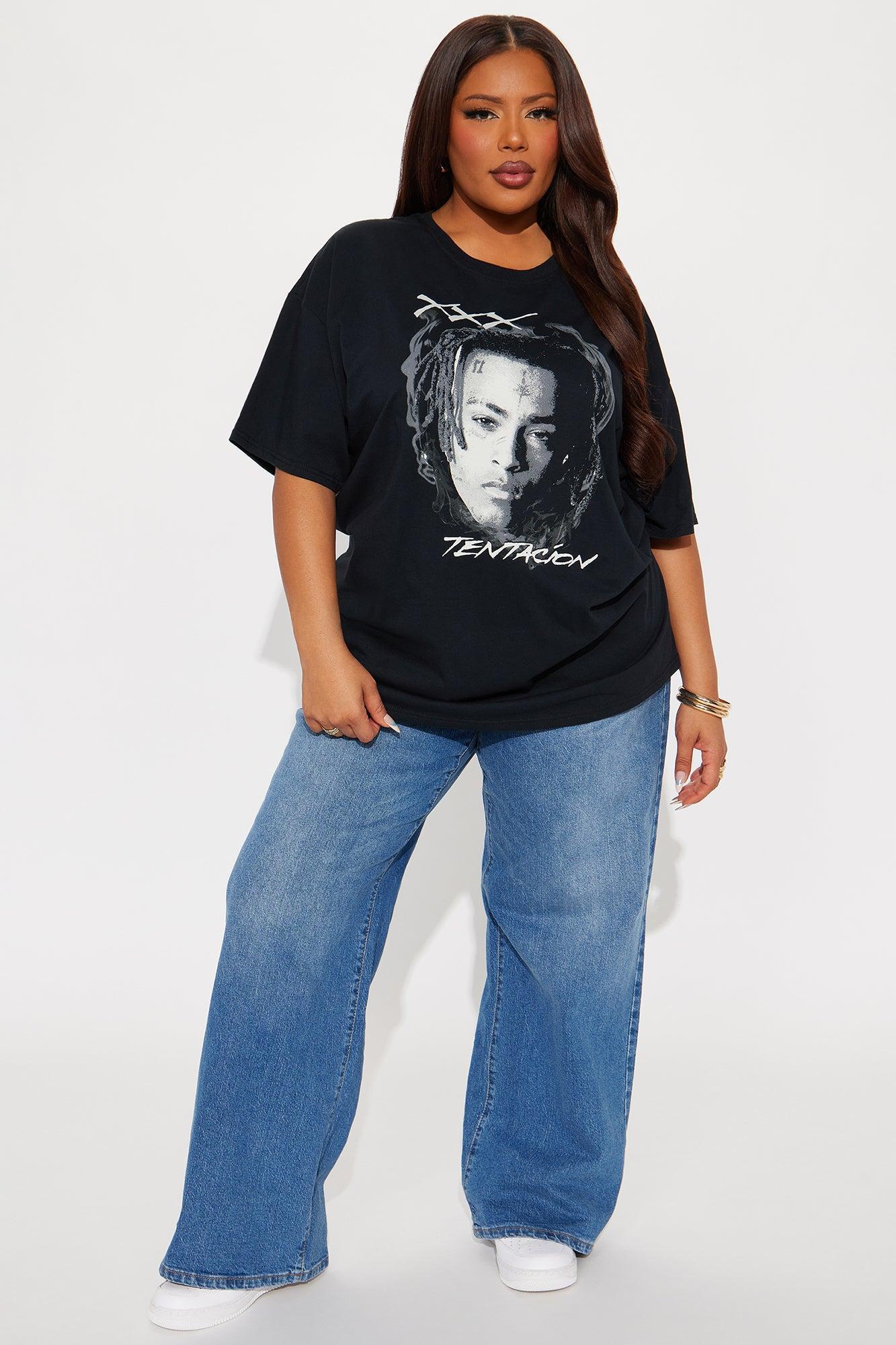 XXX TENTACION Only Oversized Tee - Black Product Image