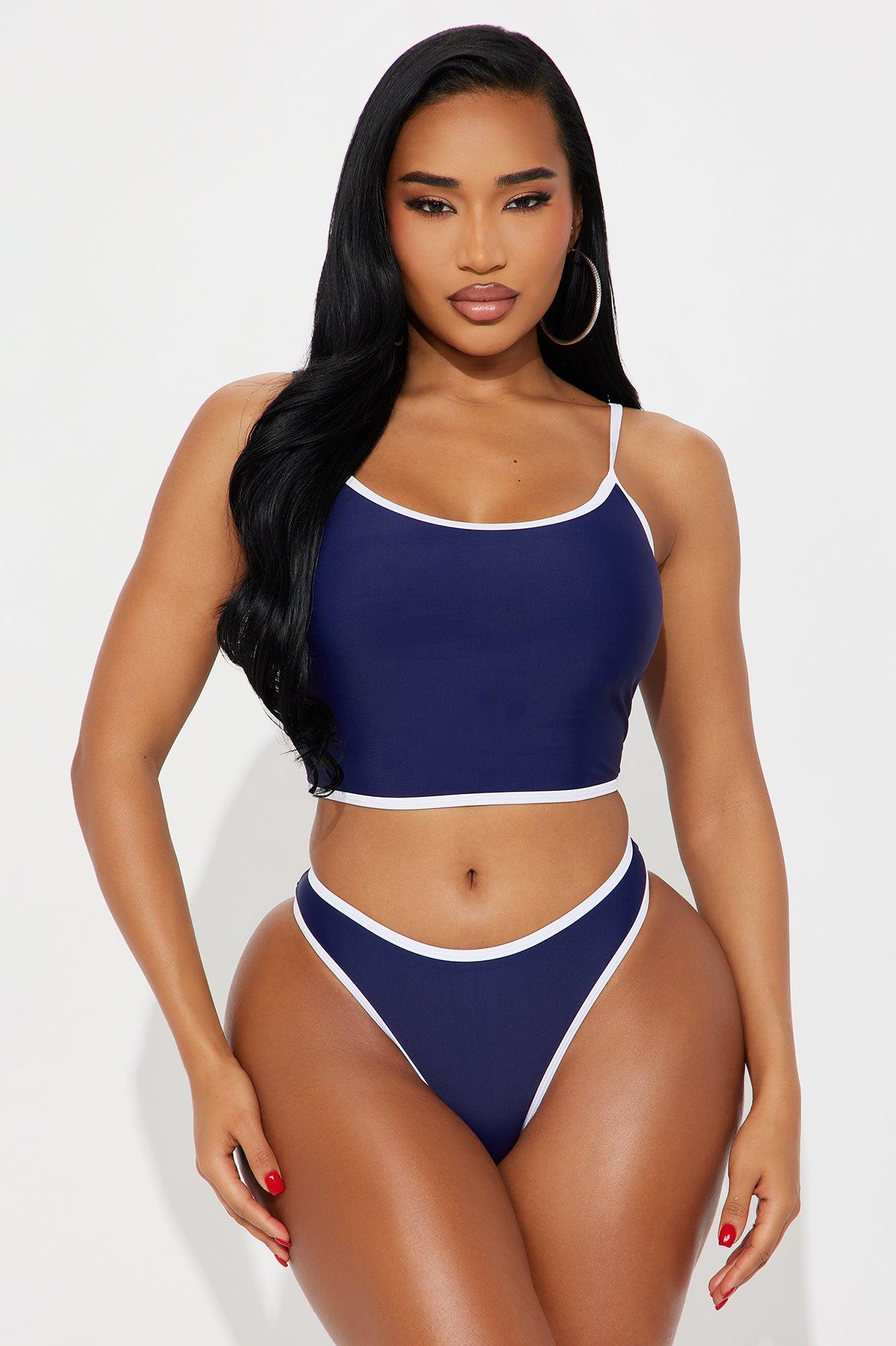 Honolulu Tankini 2 Piece Bikini - Navy Product Image
