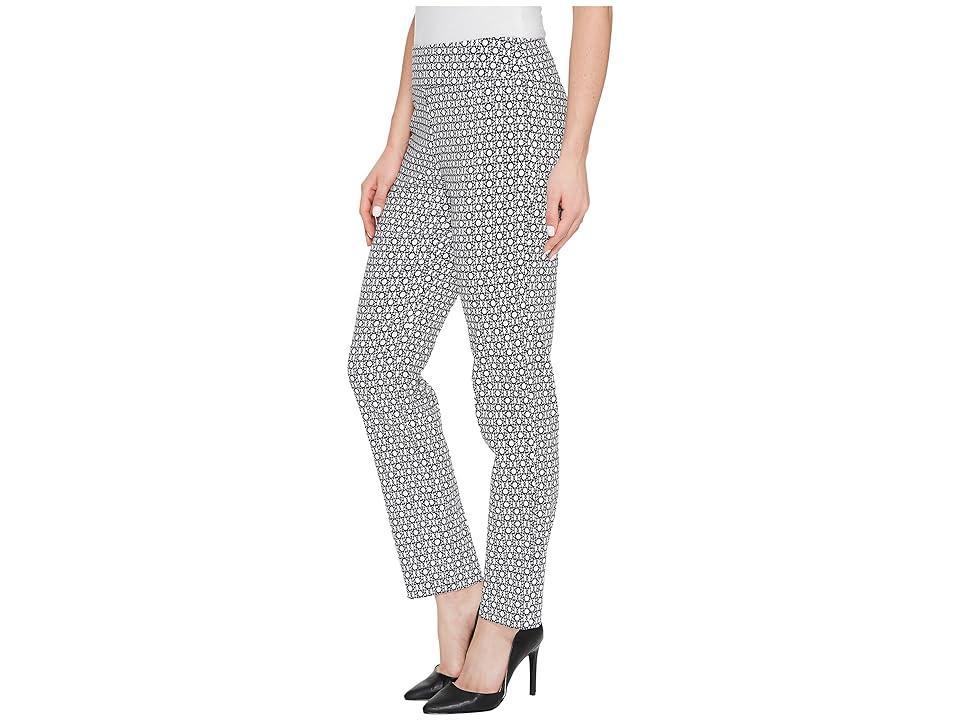 DKNY Long Sleeve Linen One-Button Jacket (Frosting ) Women's Clothing Product Image