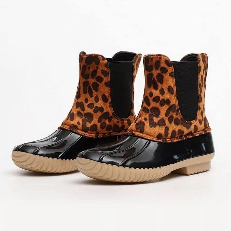 11120   Lace-Up & Slip-On Duck Boots Product Image