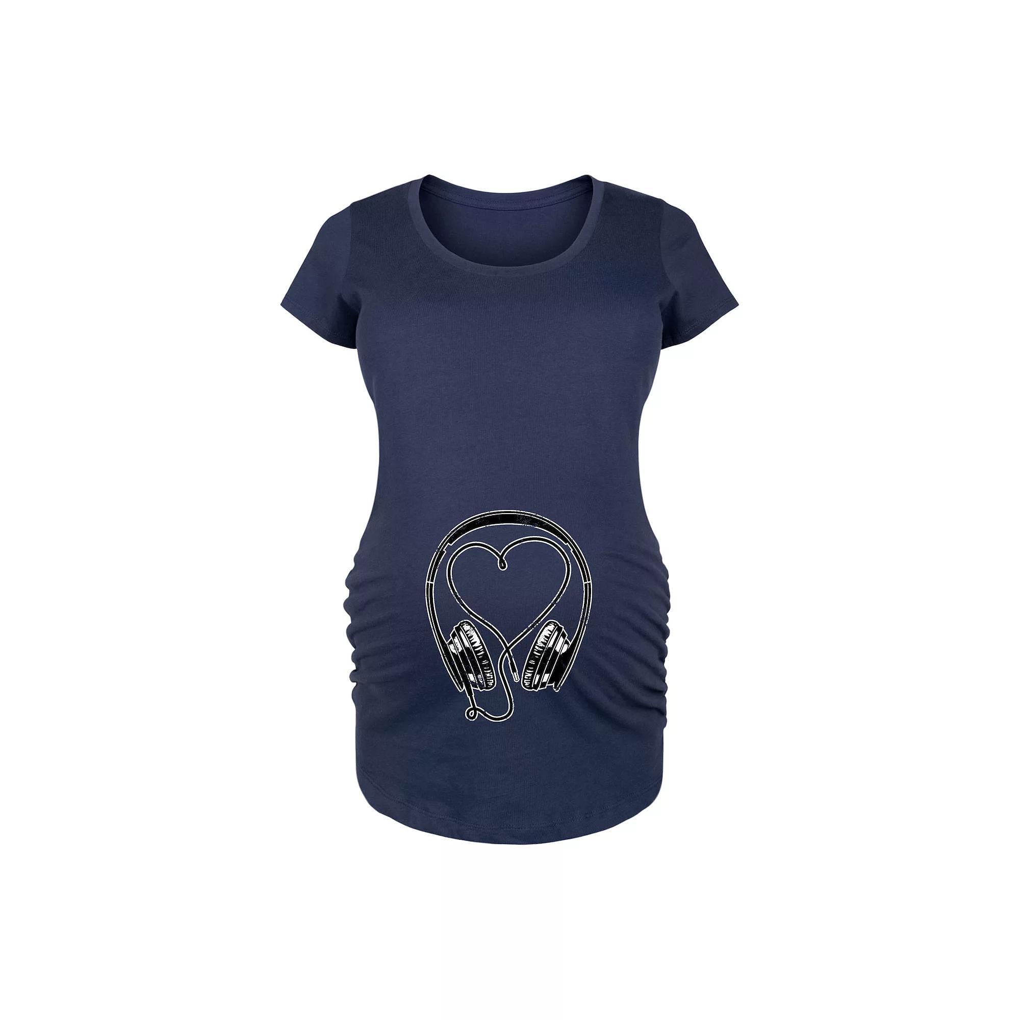 Maternity Sun Wave Graphic Tee, Womens Product Image