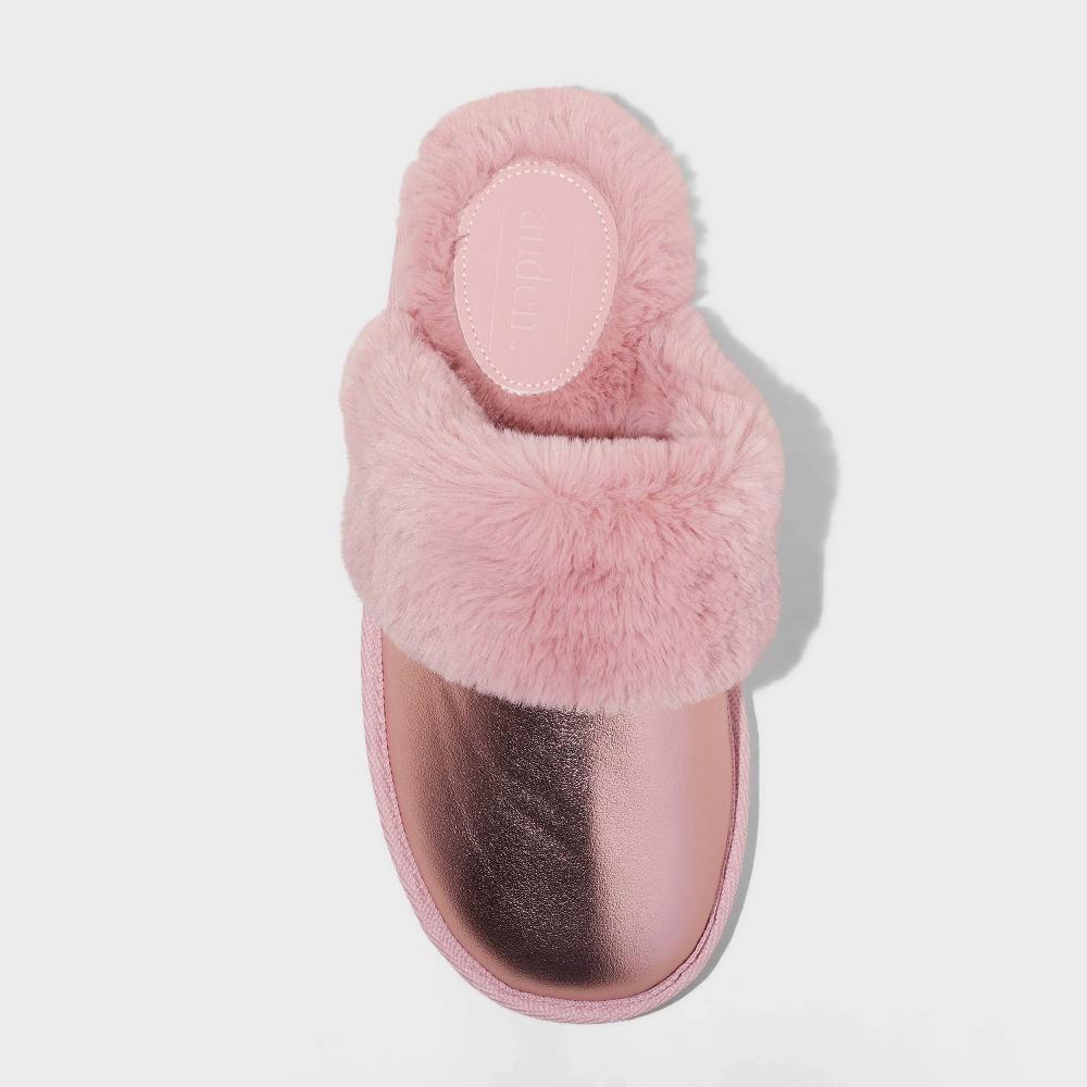 Womens Rae Scuff Slippers - Auden Pink M: Slip-On, Indoor/Outdoor, Backless, Closed Round Toe Product Image